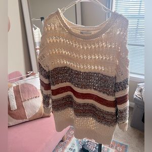 Zara Knit Sweater | Oversized Fit